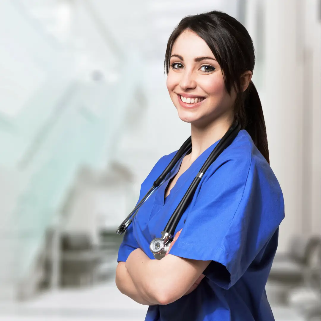 anesthesiologist smiling